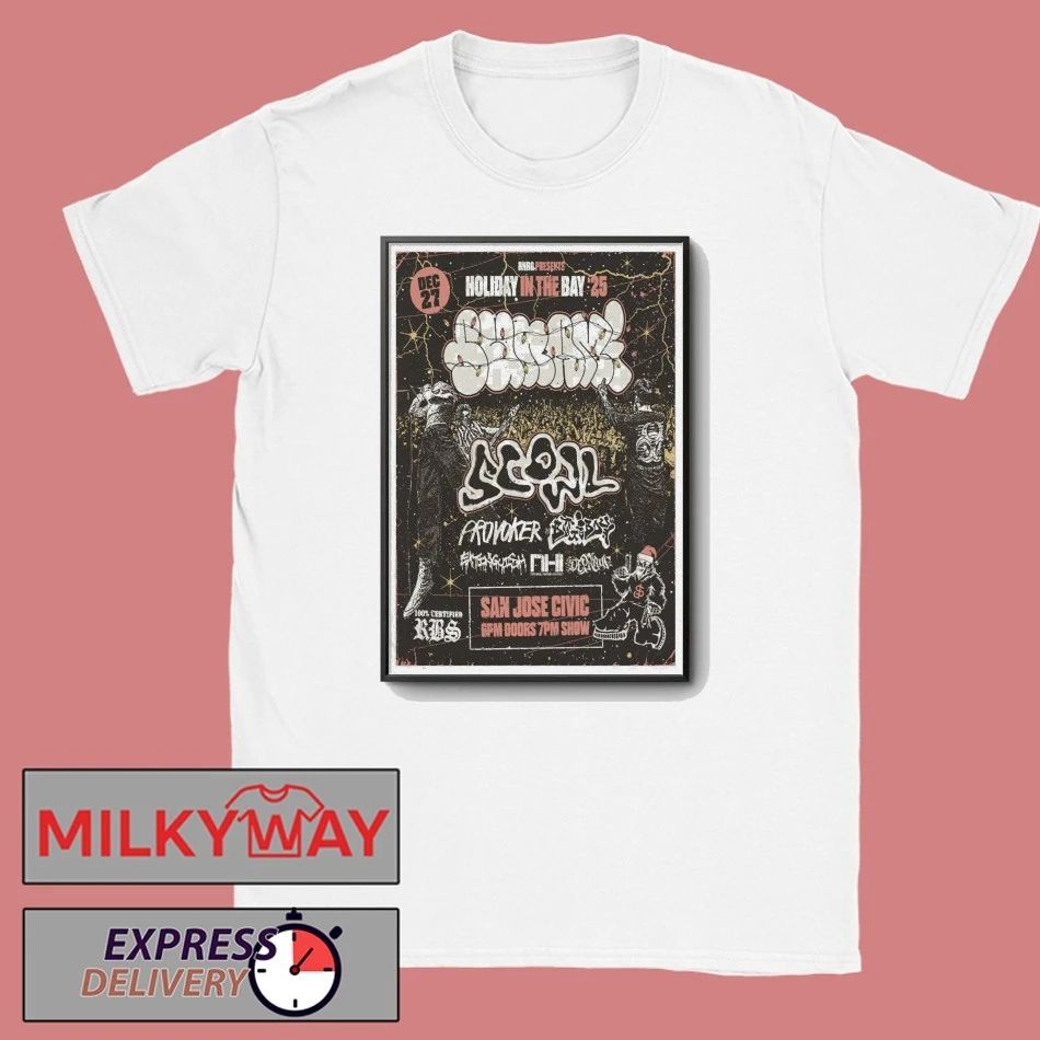 Sunami December 27 2025 In San Jose CA Poster shirt