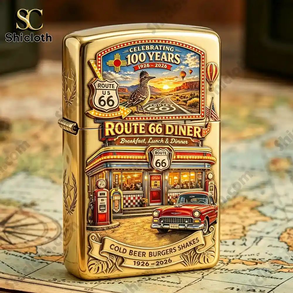 Route 66 Centennial Commemorative Lighter