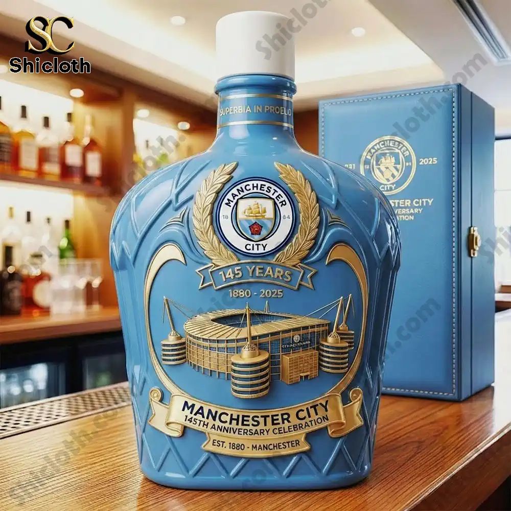 Manchester City 145th Anniversary Limited Edition Whiskey Bottle 2026