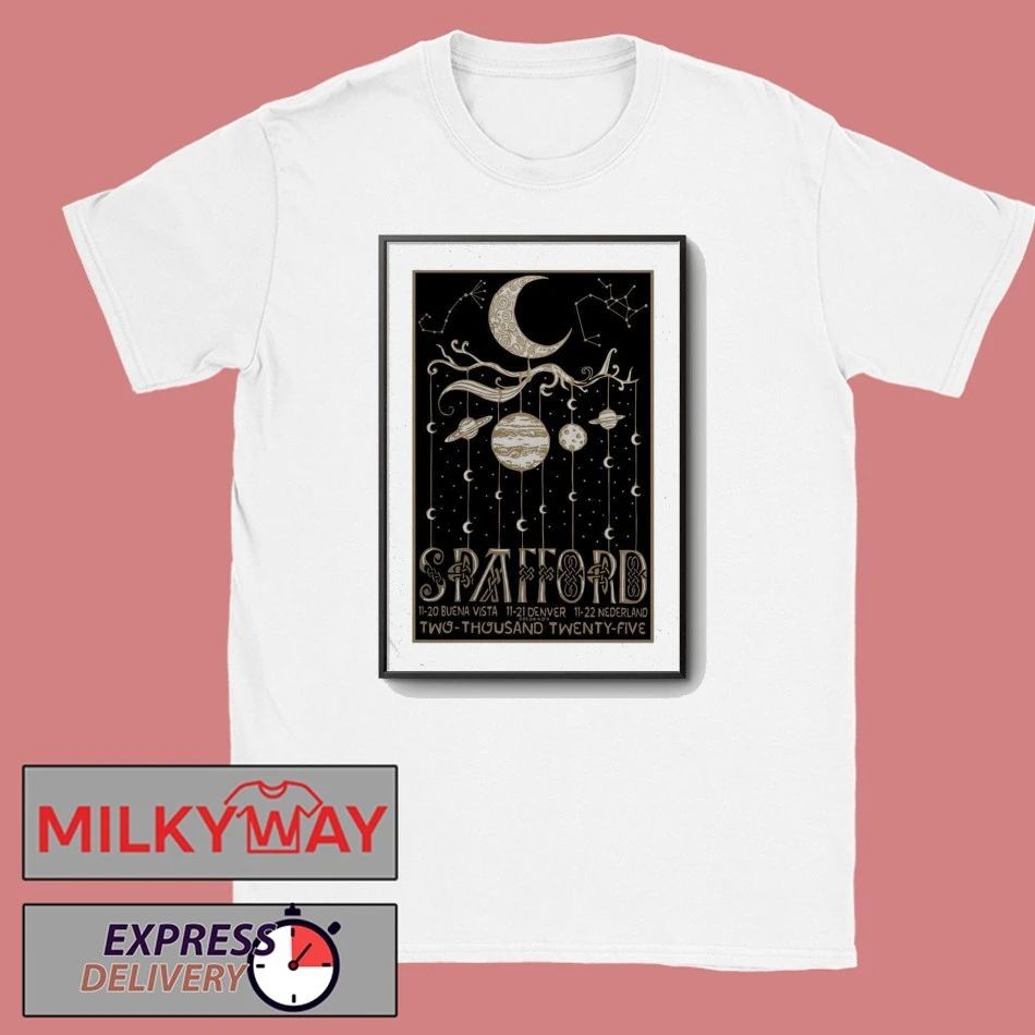 Spafford Nederland CO Nov 22 2025 Poster shirt