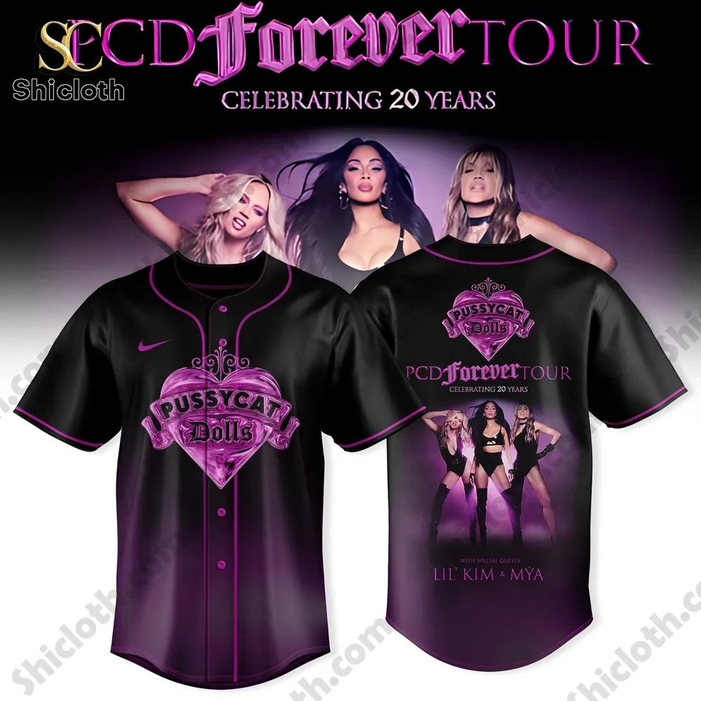 PCD Forever Tour 20 Years Anniversary Baseball Jersey