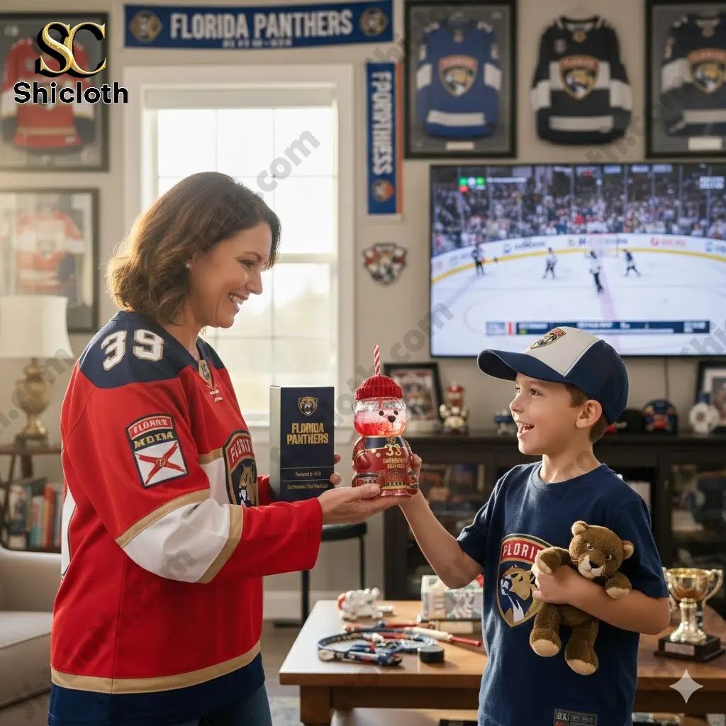 Florida Panthers 33rd Anniversary Bear Bottle – Limited Edition (1919-2026)