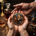 I Love Whiskey Titties & Cigars Whiskey Coin