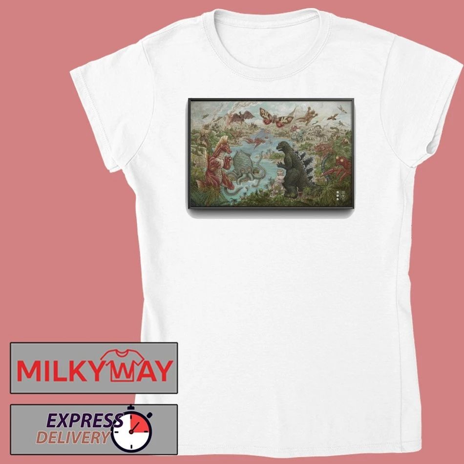 Godzilla Monster Island Poster shirt