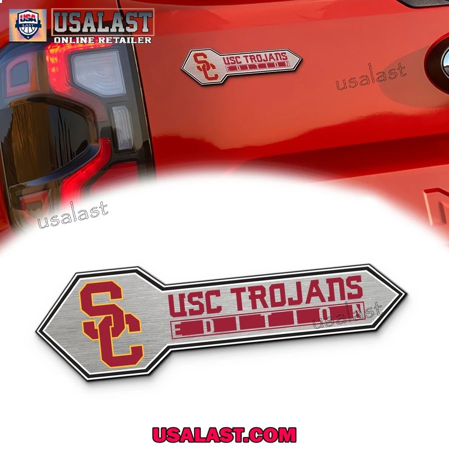 USC Trojans Edition 3D Car Badge Sticker