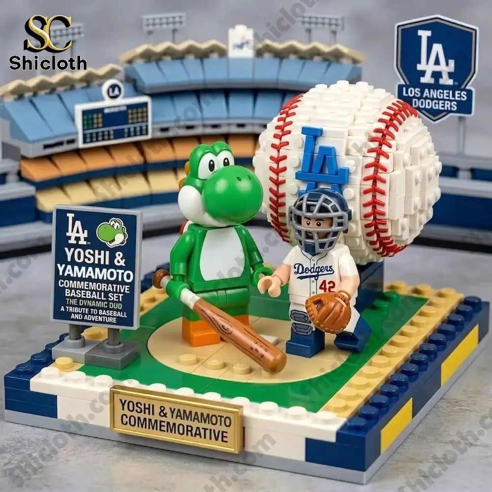 Yoshi & Yamamoto Commemorative Baseball Building Set