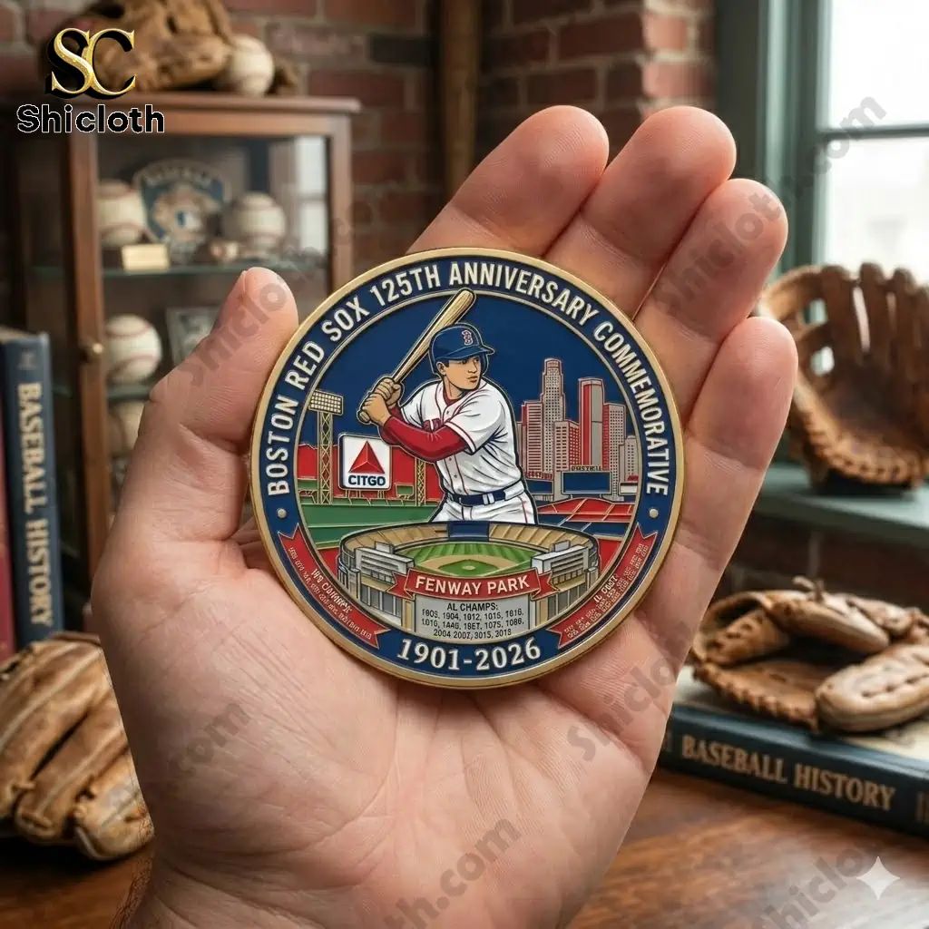 Boston Red Sox 125th Anniversary Commemorative Coin (1901-2026)