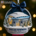 Dallas Cowboys Stadium 2025 Christmas Ornament
