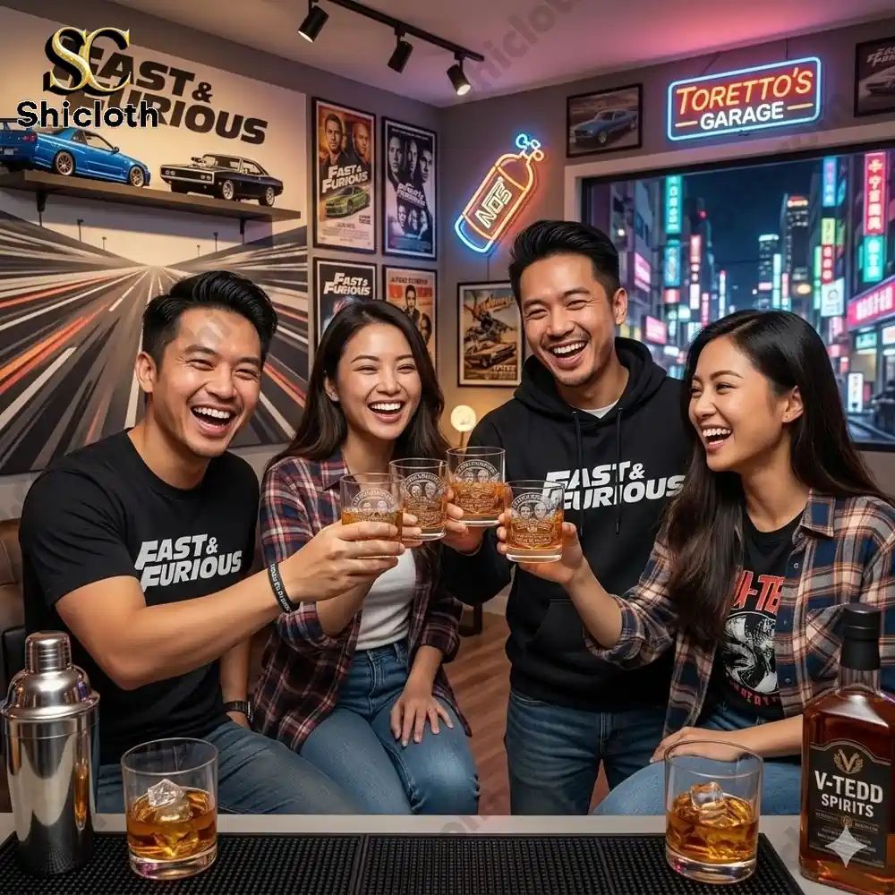 Fast & Furious 25th Anniversary Tribute Whiskey Glass