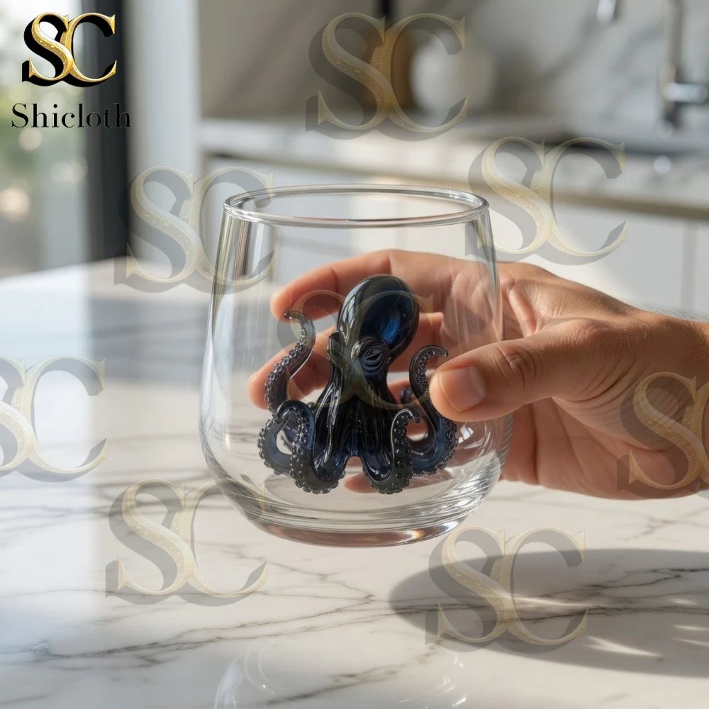 Kraken Octopus Collector’s Whiskey Glass