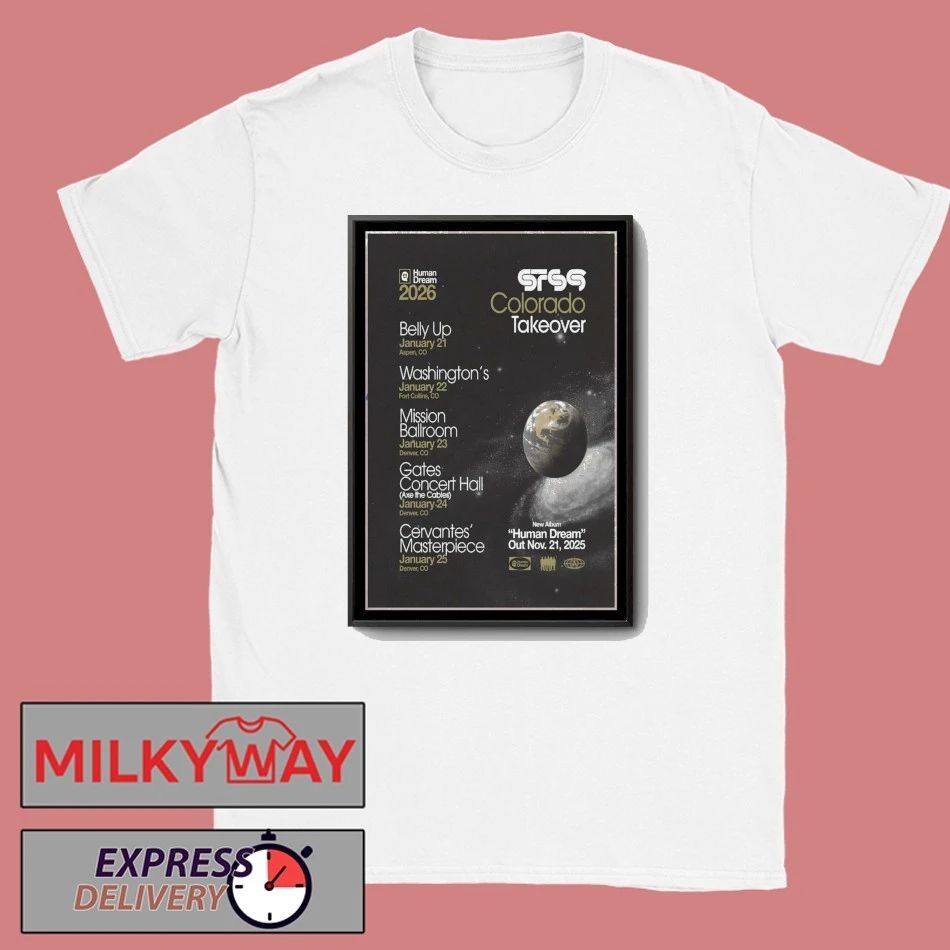 STS9 The Human Dream Tour 2026 Poster shirt