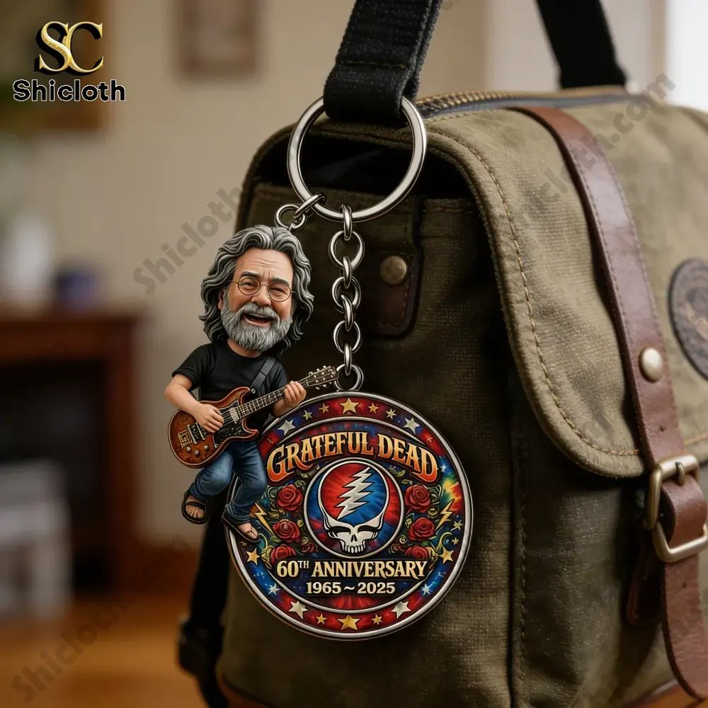 Grateful Dead 60th Anniversary Keychain