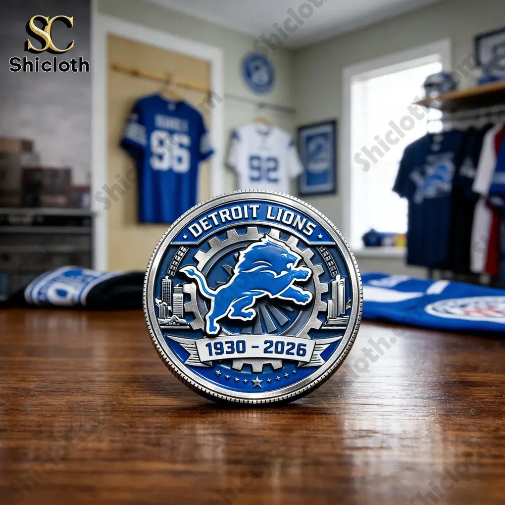 NEW Detroit Lions 96th Anniversary Commemorative Coin