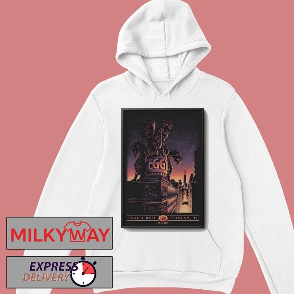 Eggy Nov 15 2025 Thalia Hall In Chicago IL Poster shirt