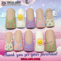 Y2k Style Custom Acrylic Nails Box Set