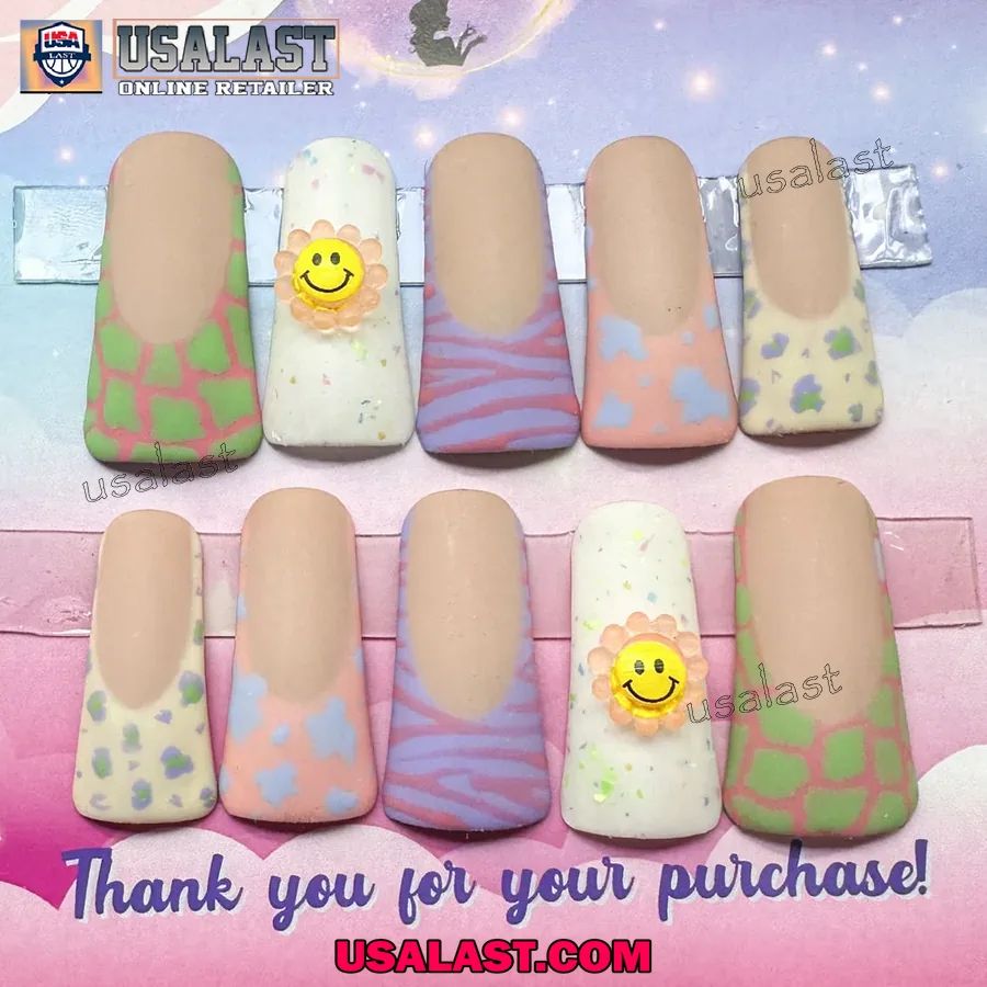 Y2k Style Custom Acrylic Nails Box Set