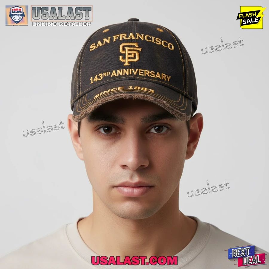 San Francisco Giants 143rd Anniversary 1883-2026 Classic Cap