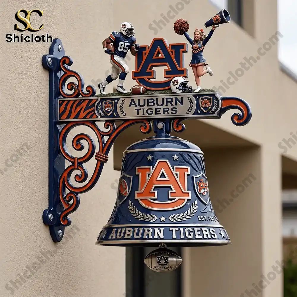 Auburn Tigers Limited Edition Wall Bell