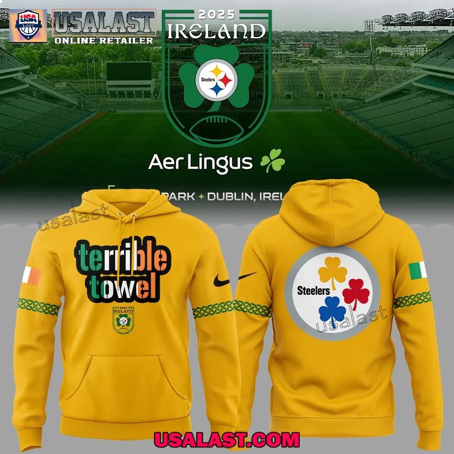 Ireland 2025 Terrible Towel Dublin Game 3D Shirt