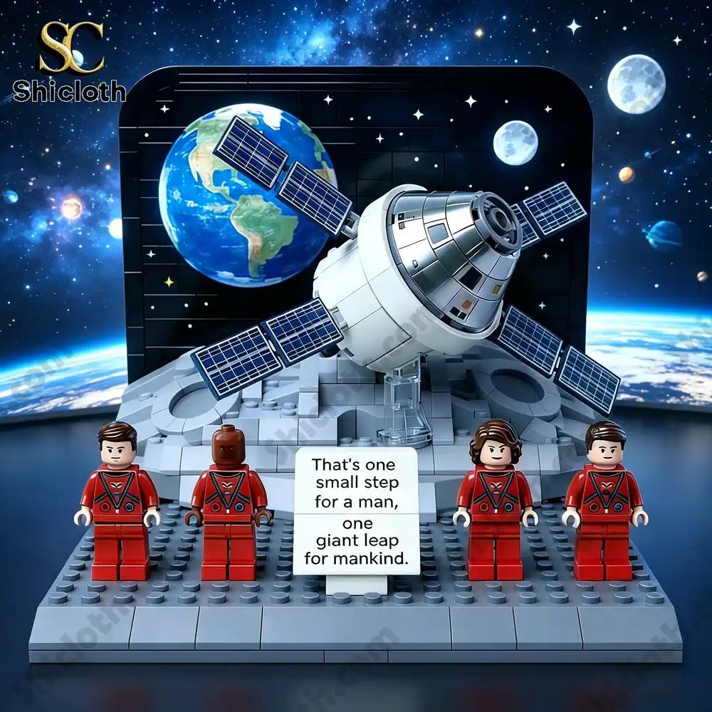 Deep Space Explorer Shuttle Brick Set Legendary Mission Edition