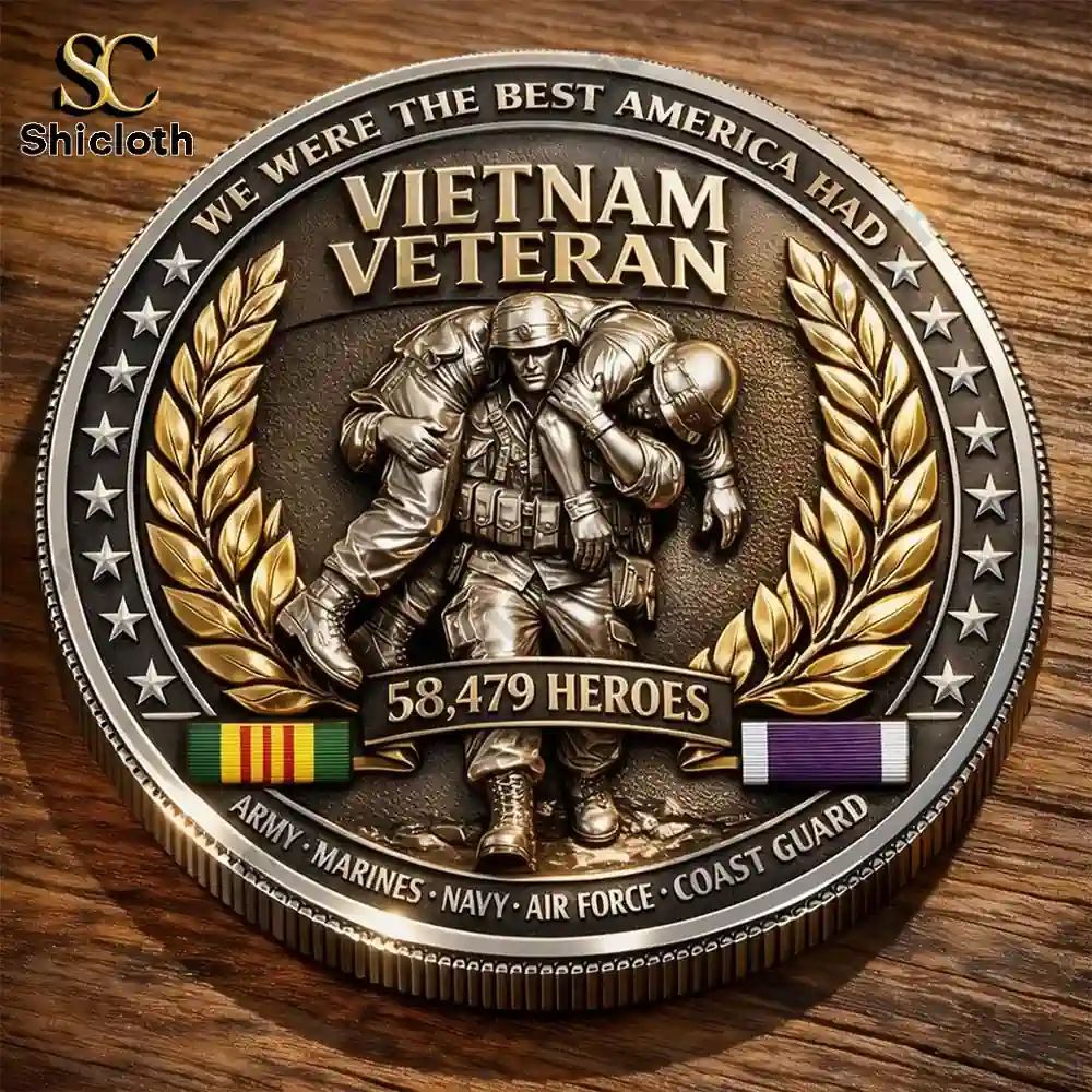 Vietnam War Veterans We Were The Best America Had Commemorative Coin