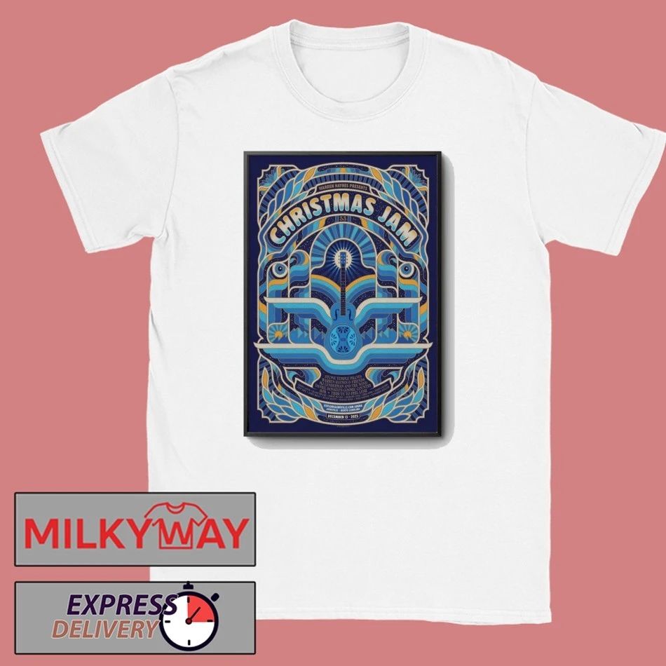 Christmas Jam Dec 13 2025 ExploreAsheville.com Arena Asheville NC Poster shirt