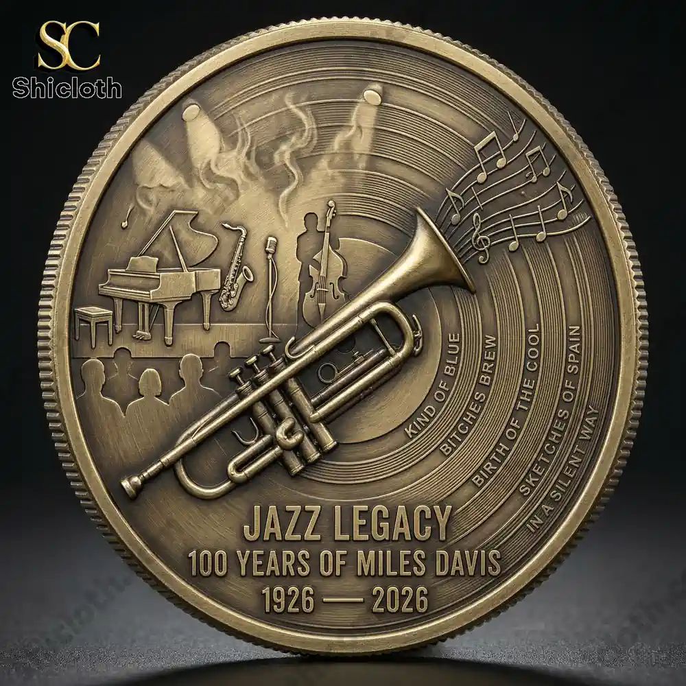 Miles Davis 100th Anniversary Jazz Legacy Collector Coin