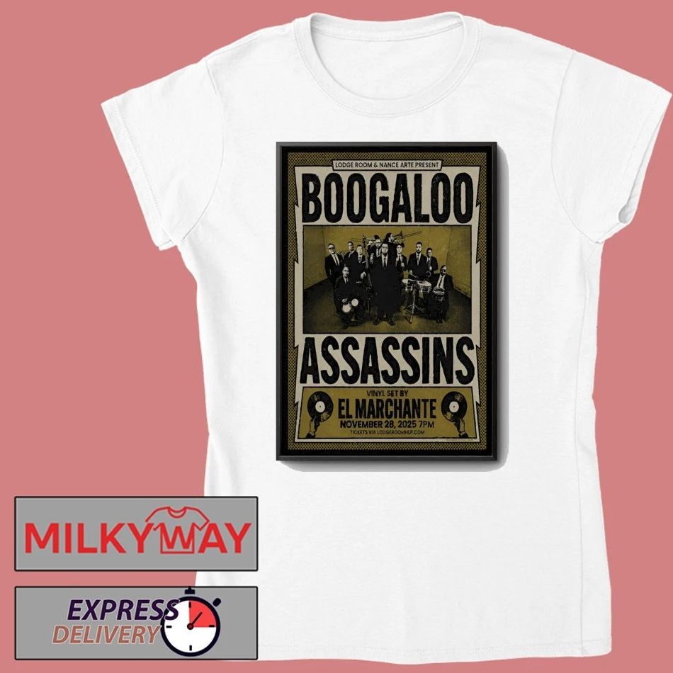 Boogaloo Assassins In Los Angeles CA On Nov 28 2025 Poster shirt