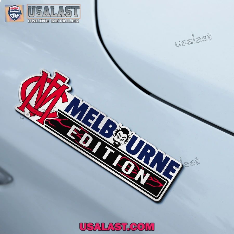 Melbourne Demons Edition Custom 3D Car Badge Sticker