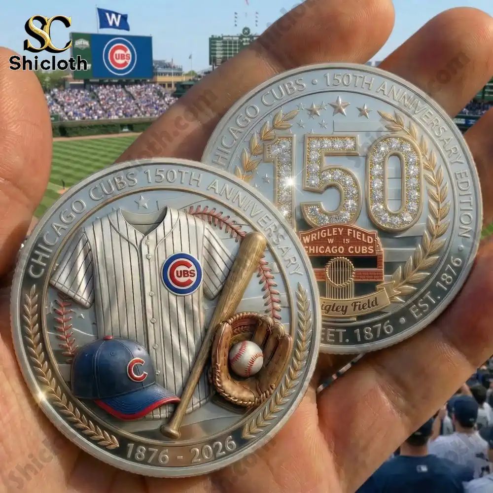Seller Chicago Cubs 150th Anniversary Commemorative Coin