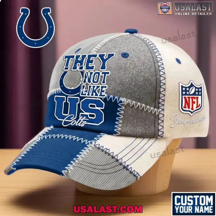 Indianapolis Colts They Not Like Us Personalized Cap