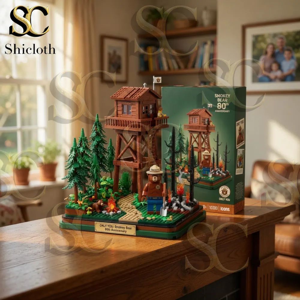 Only You Smokey Bear 80th Anniversary Collection Building Blocks Set