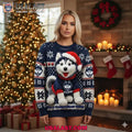 UConn Huskies Ugly Christmas Jumper