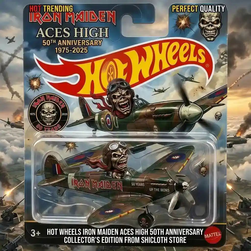 Wheels Iron Maiden Aces High 50th Anniversary Collector’s Edition