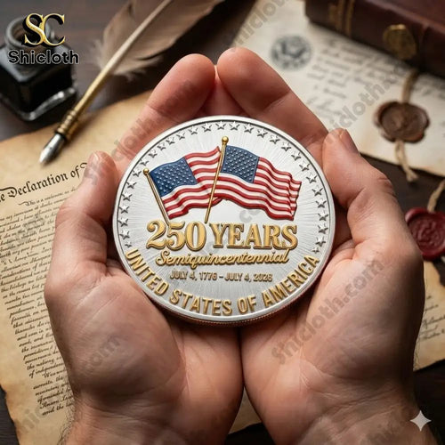 250 Years Strong United States Semiquincentennial Commemorative Coin