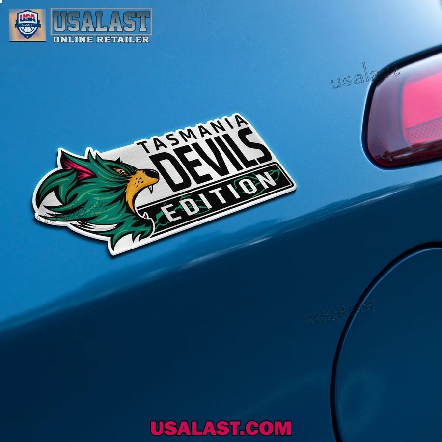 Tasmania Devils Edition Custom 3D Car Badge Sticker