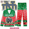 Notre Dame Fighting Irish Button Pajamas Set