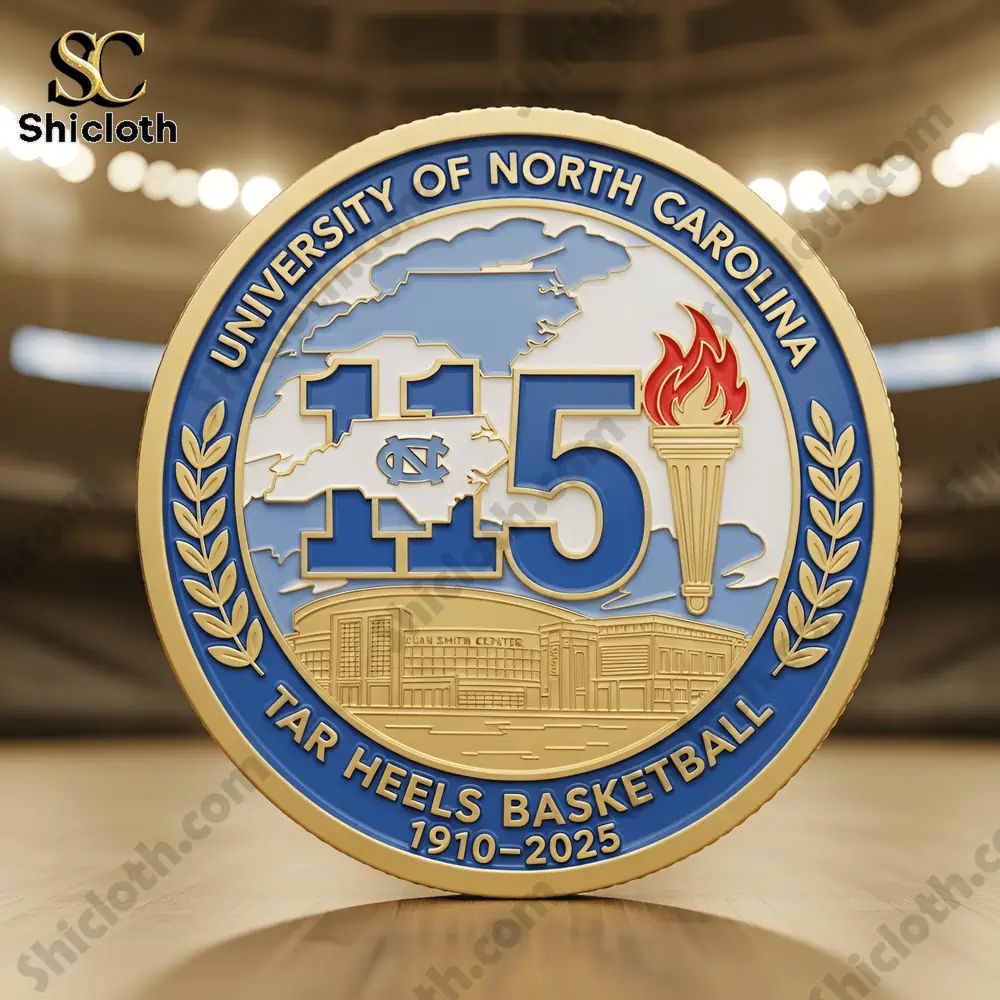 UNC Tar Heels 115th Anniversary Commemorative Coin