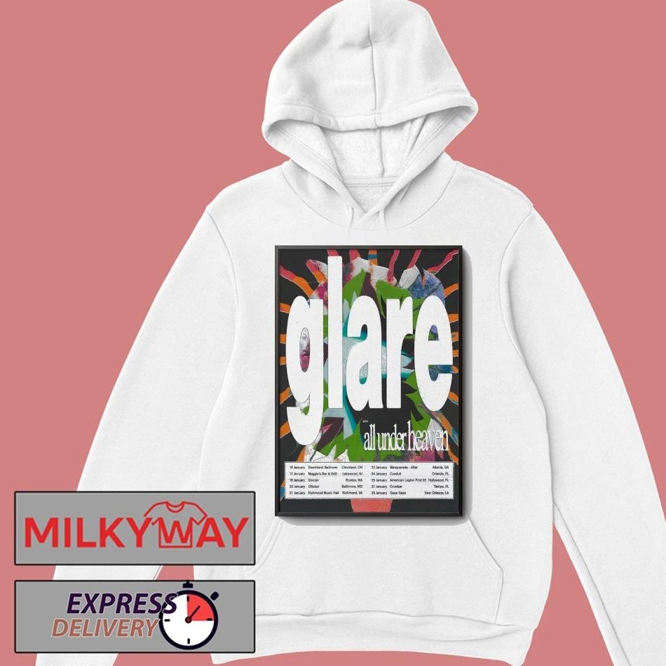 Glare January 2026 Shows Poster shirt
