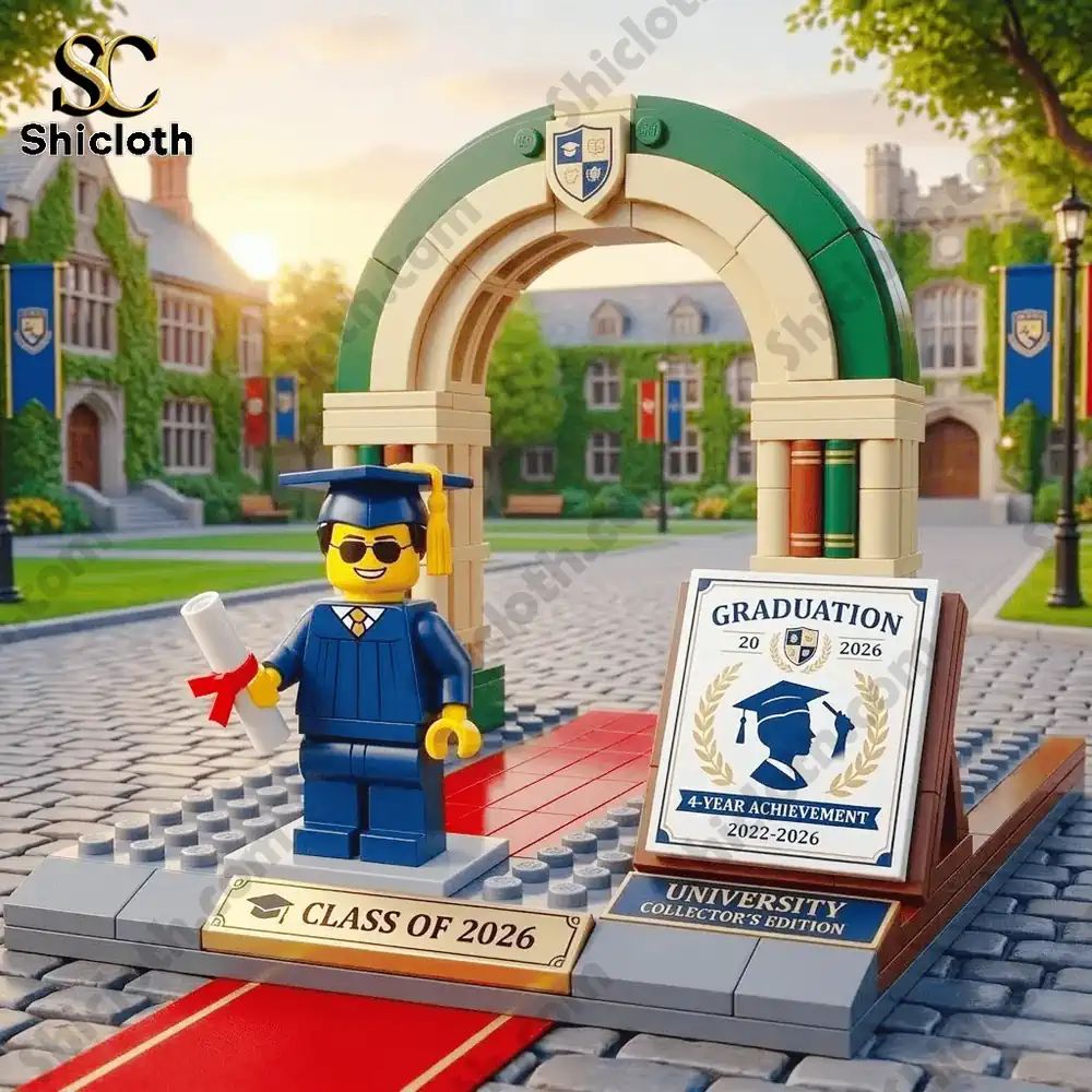 Class of 2026 The Graduation Milestone Building Block Set