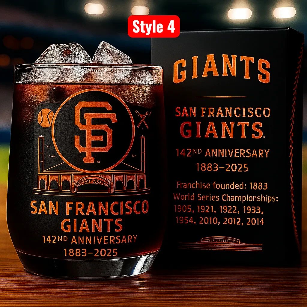 MLB Legends Anniversary Whiskey Glass