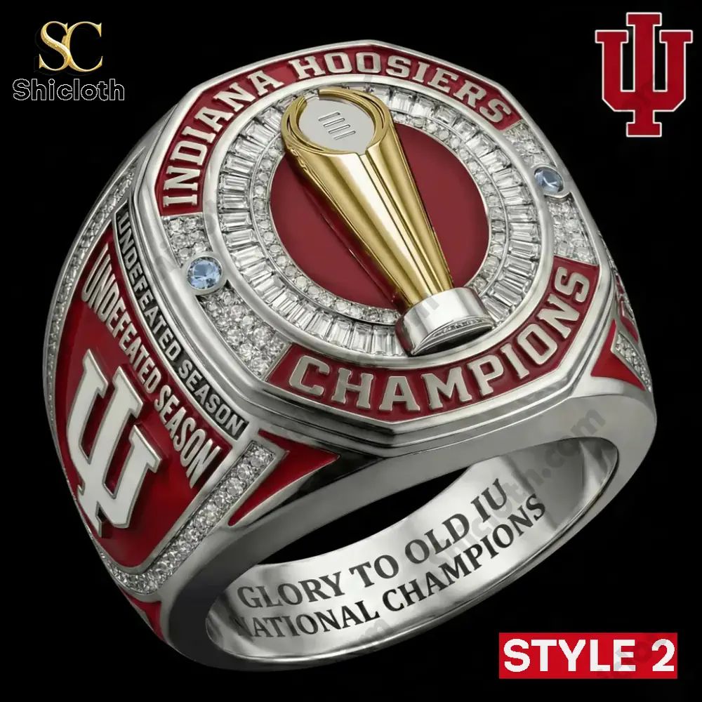 Hoosiers CFP National Championship Ring 2026