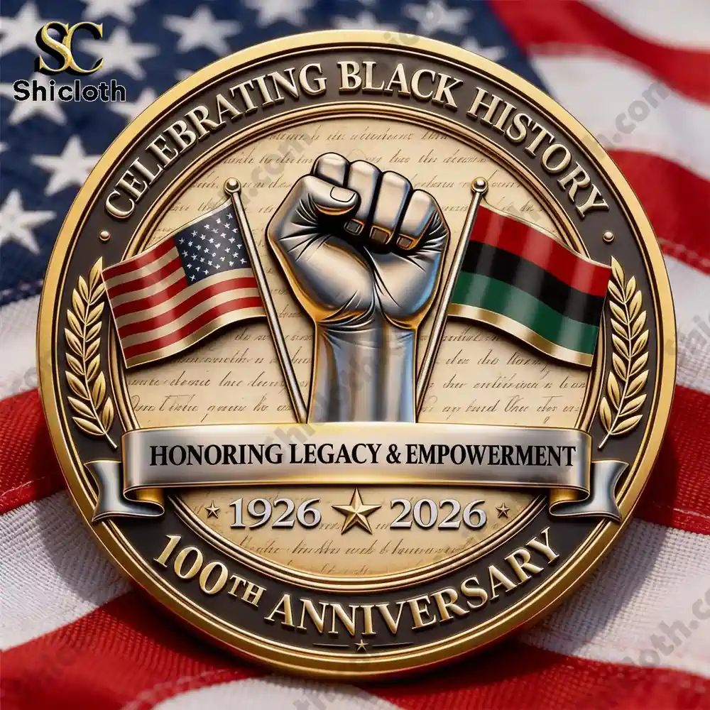 Black History Month Centennial Commemorative Coin (1926-2026)
