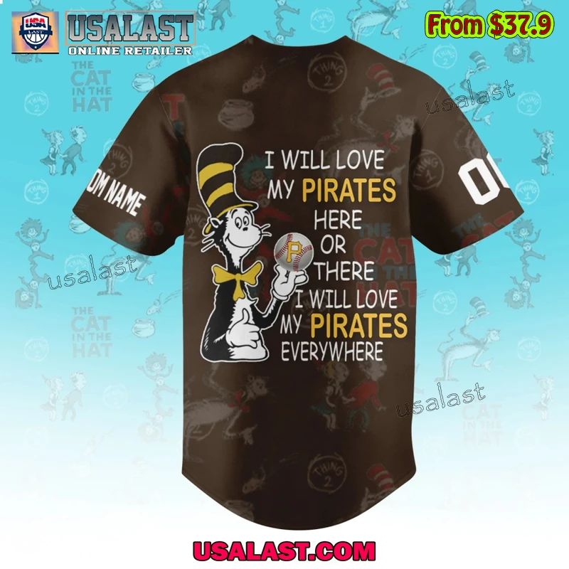 Pittsburgh Pirates x Dr Seuss Baseball Jersey