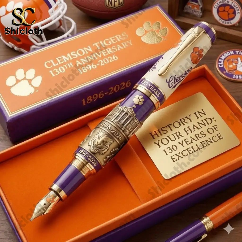 Clemson Tigers History In Your Hand 130 Years Of Excellence Pen