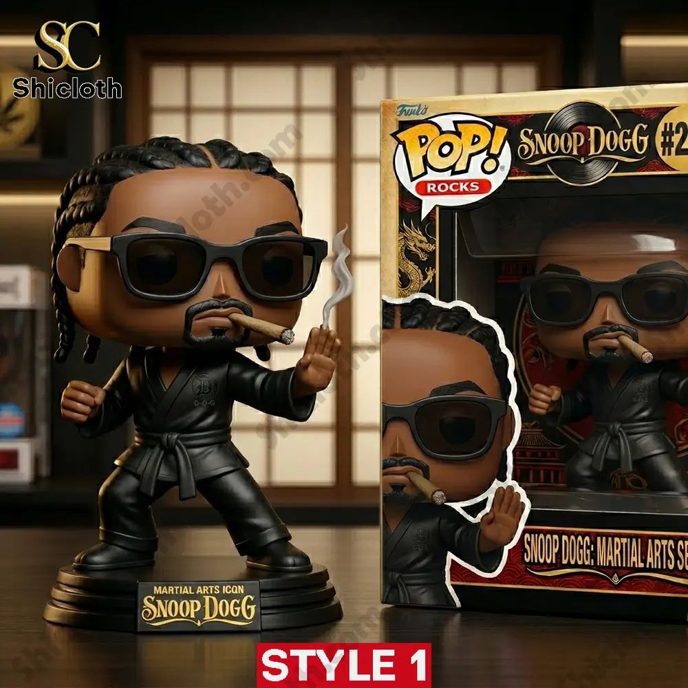 Snoop Dogg Smoking Master Martial Art Icon Funko Pop! Figure