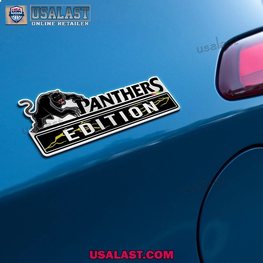 Penrith Panthers Edition Custom 3D Car Badge Sticker