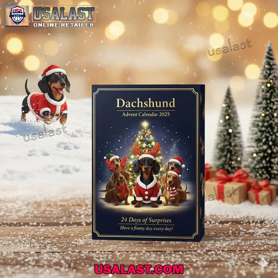 Dachshund Dog Advent Calendar 24 Days of Surprises
