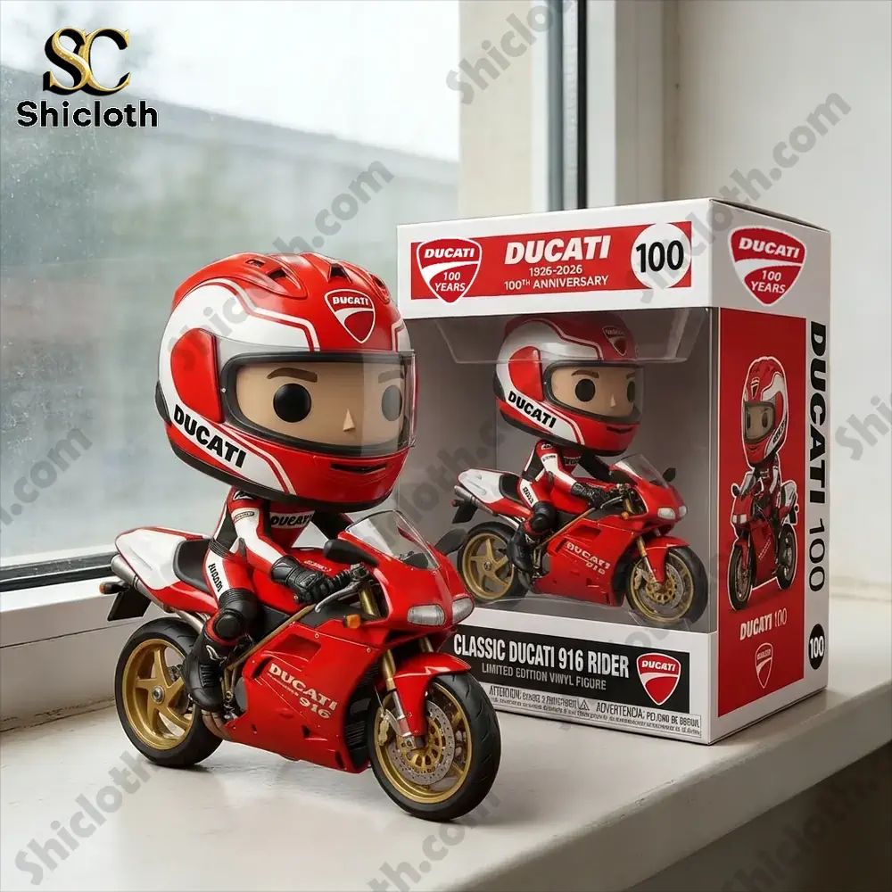 Ducati 100th Anniversary_ Classic 916 Rider Vinyl Figure