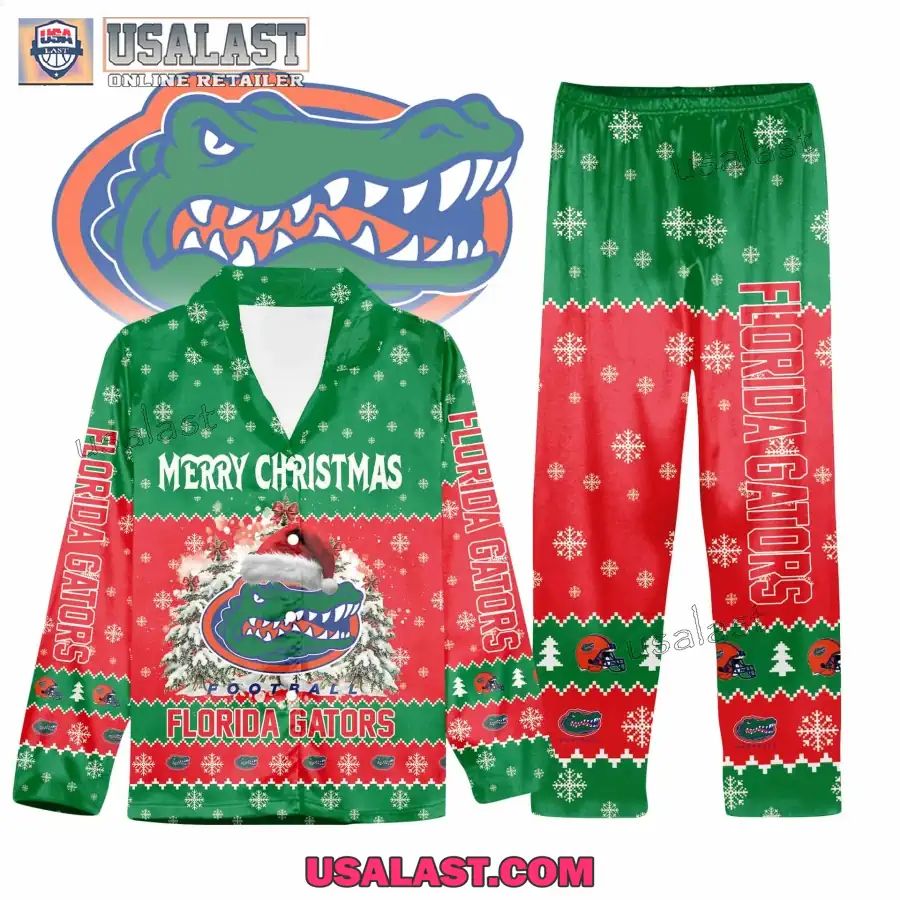 Florida Gators Button Pajamas Set